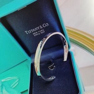 Tiffany & Co Silver Cuff Bracelet - Sterling Silver